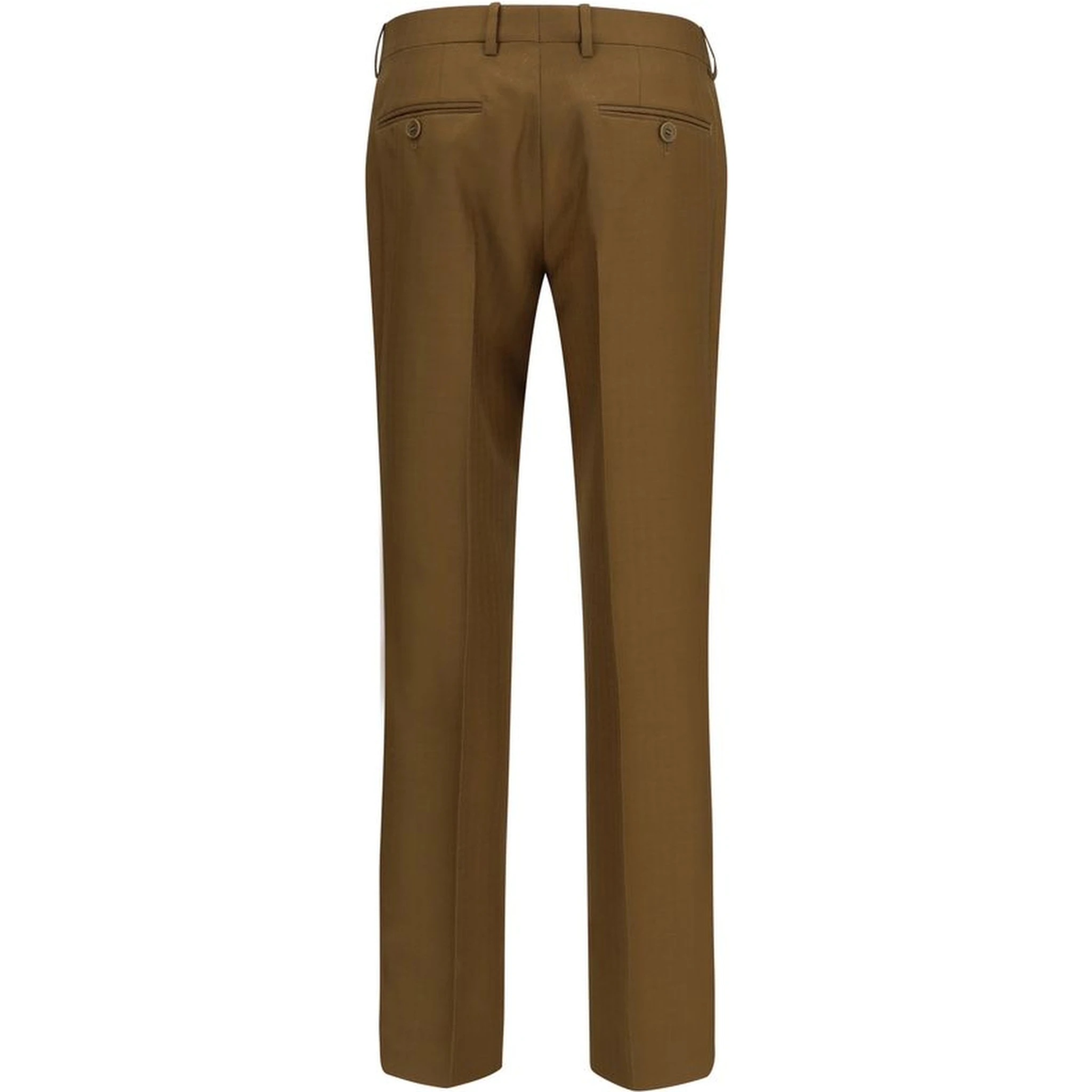 Brown Wool Oves Aries Dress Pants