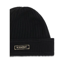 Black Wool Oves Aries Beanie