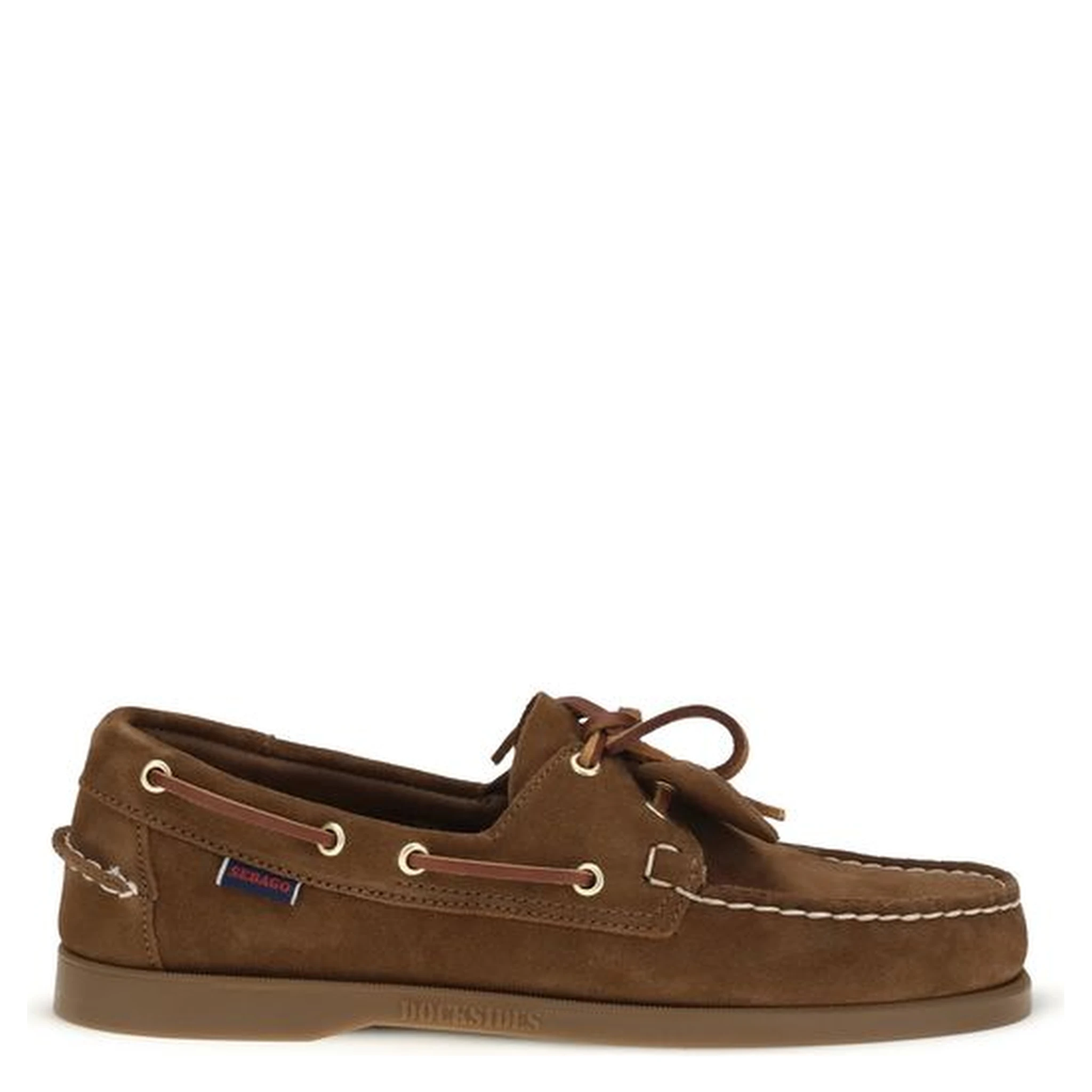 Brown Calf Leather Bos Taurus Slip-On Loafers