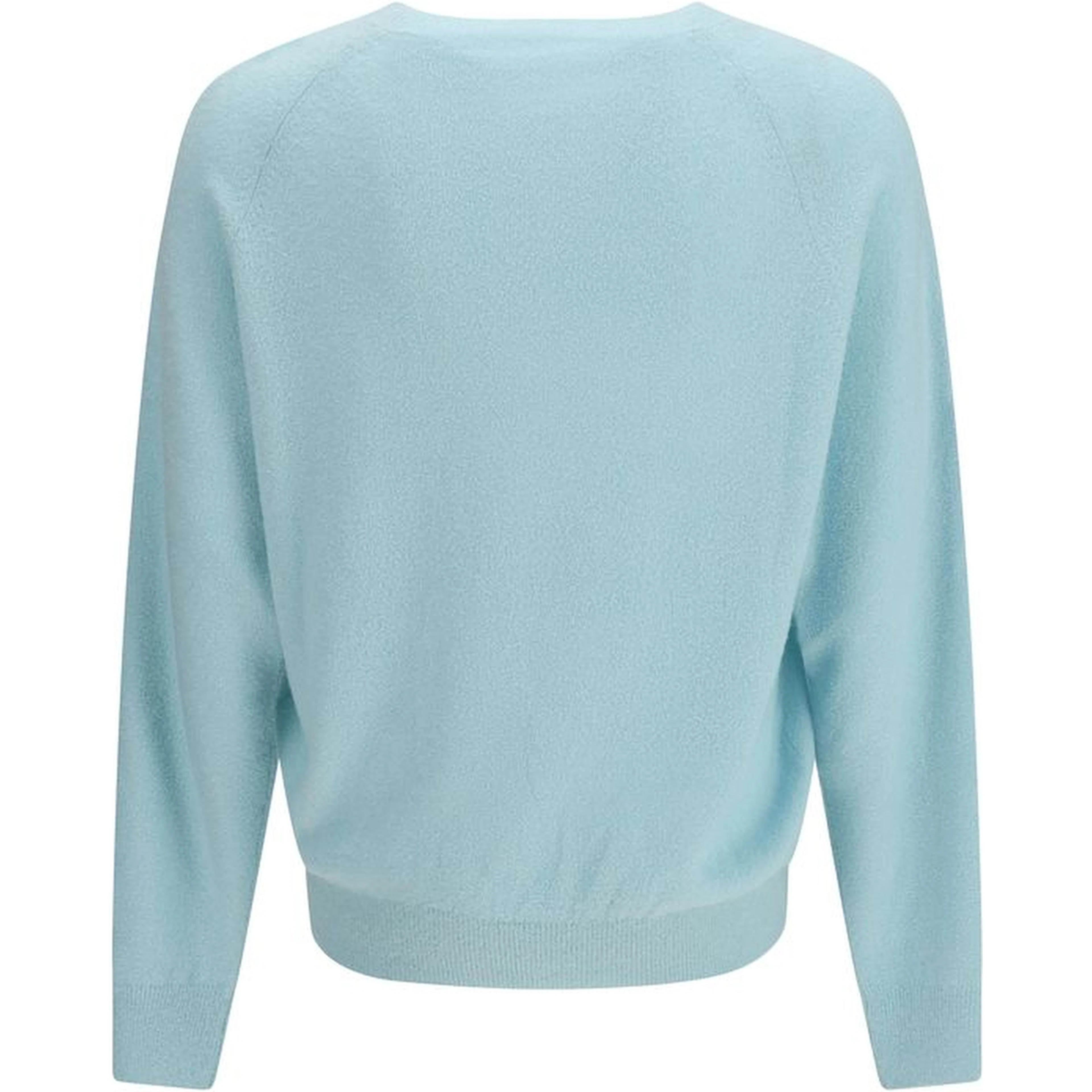 Blue Silk Sweatshirt