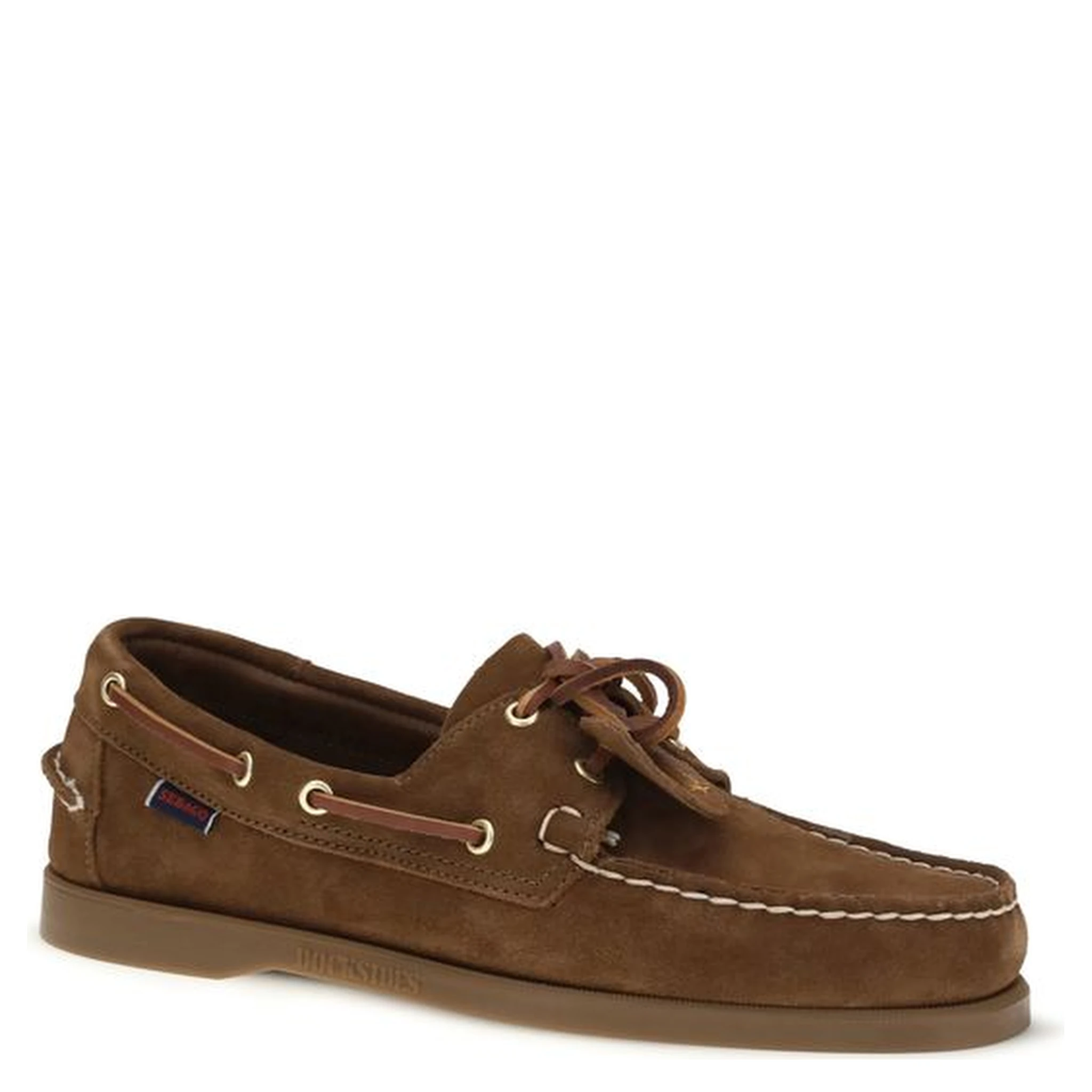 Brown Calf Leather Bos Taurus Slip-On Loafers