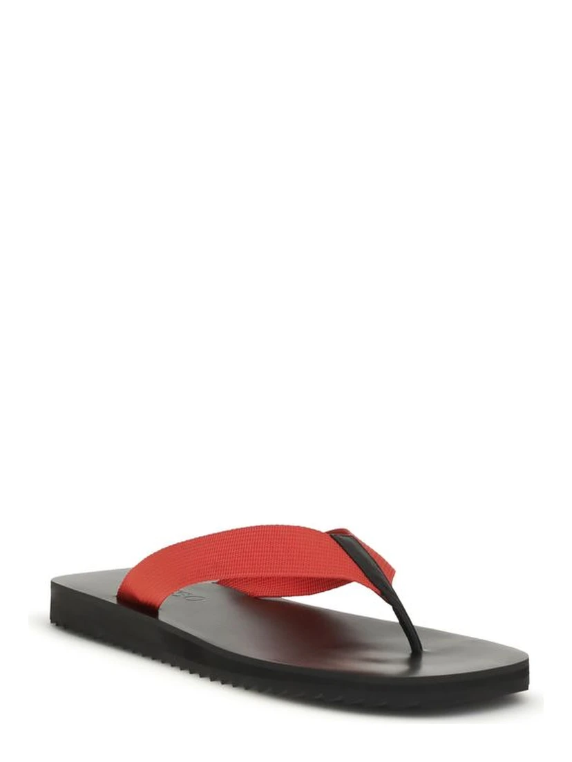 Multicolor Rubber Flip-Flop Sandals