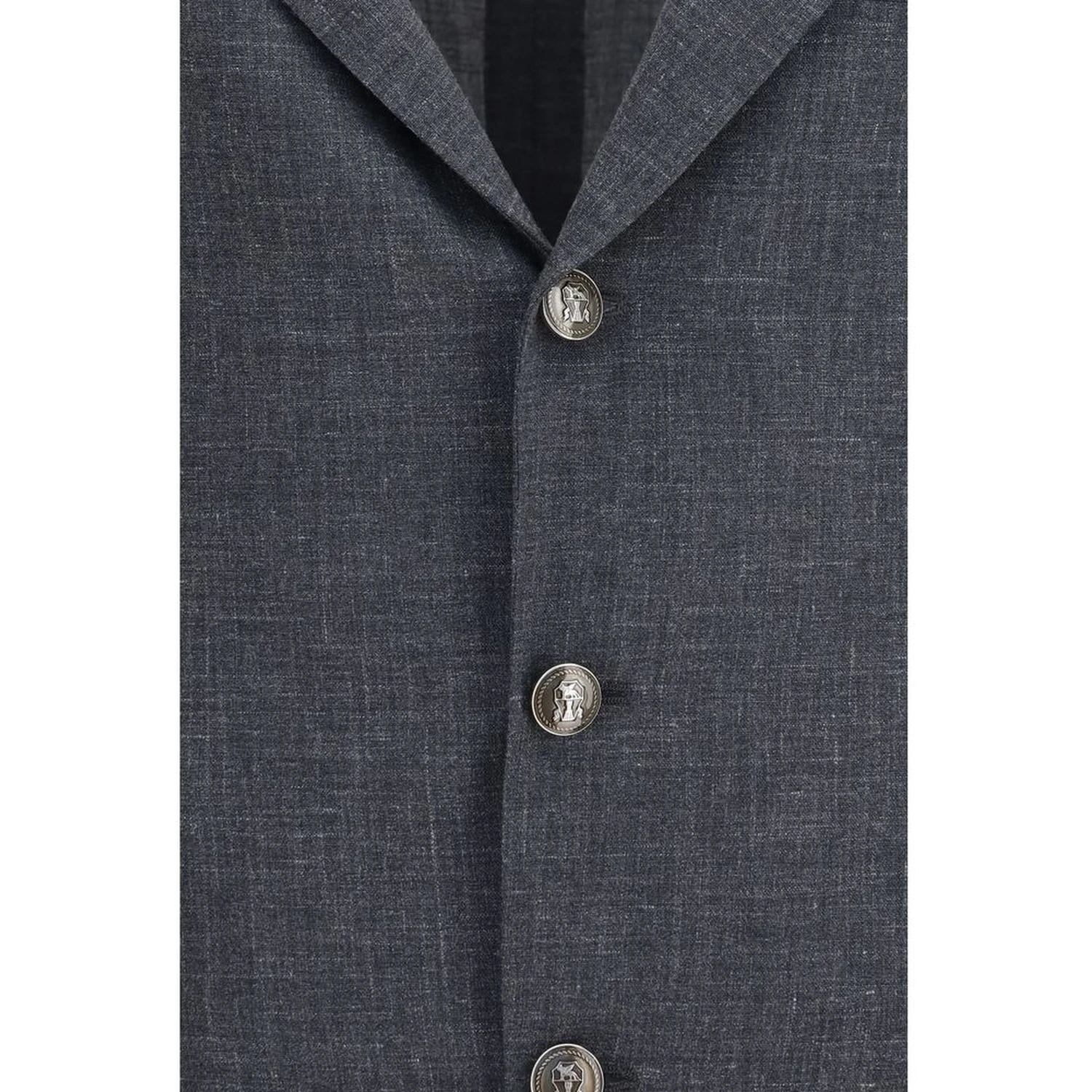 Gray Wool Oves Aries Blazer