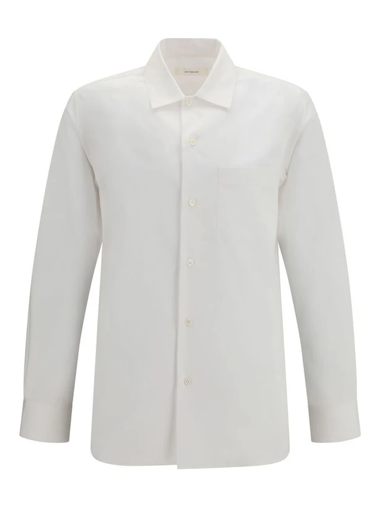 White Cotton Dress Shirt