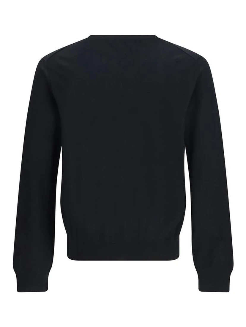 Black Wool Oves Aries Sweatshirt