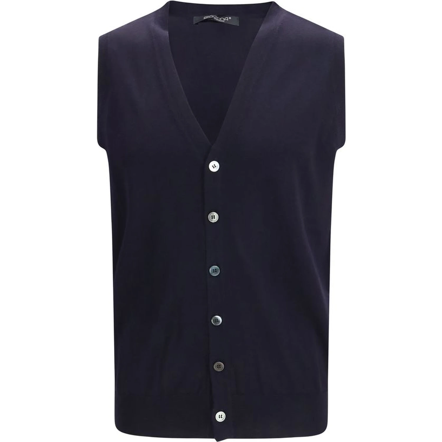 Blue Wool Oves Aries Sleeveles Sweater