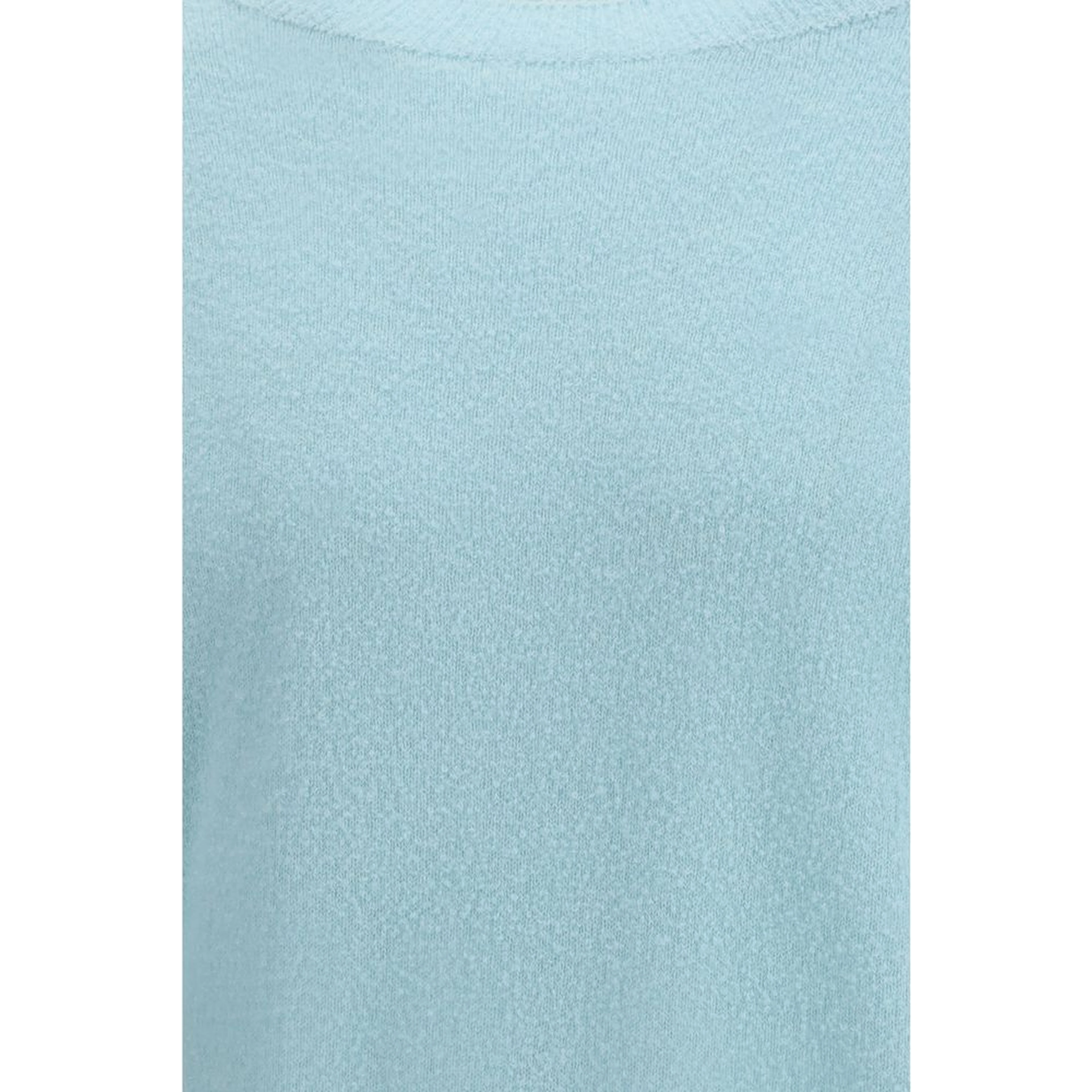 Blue Silk Sweatshirt