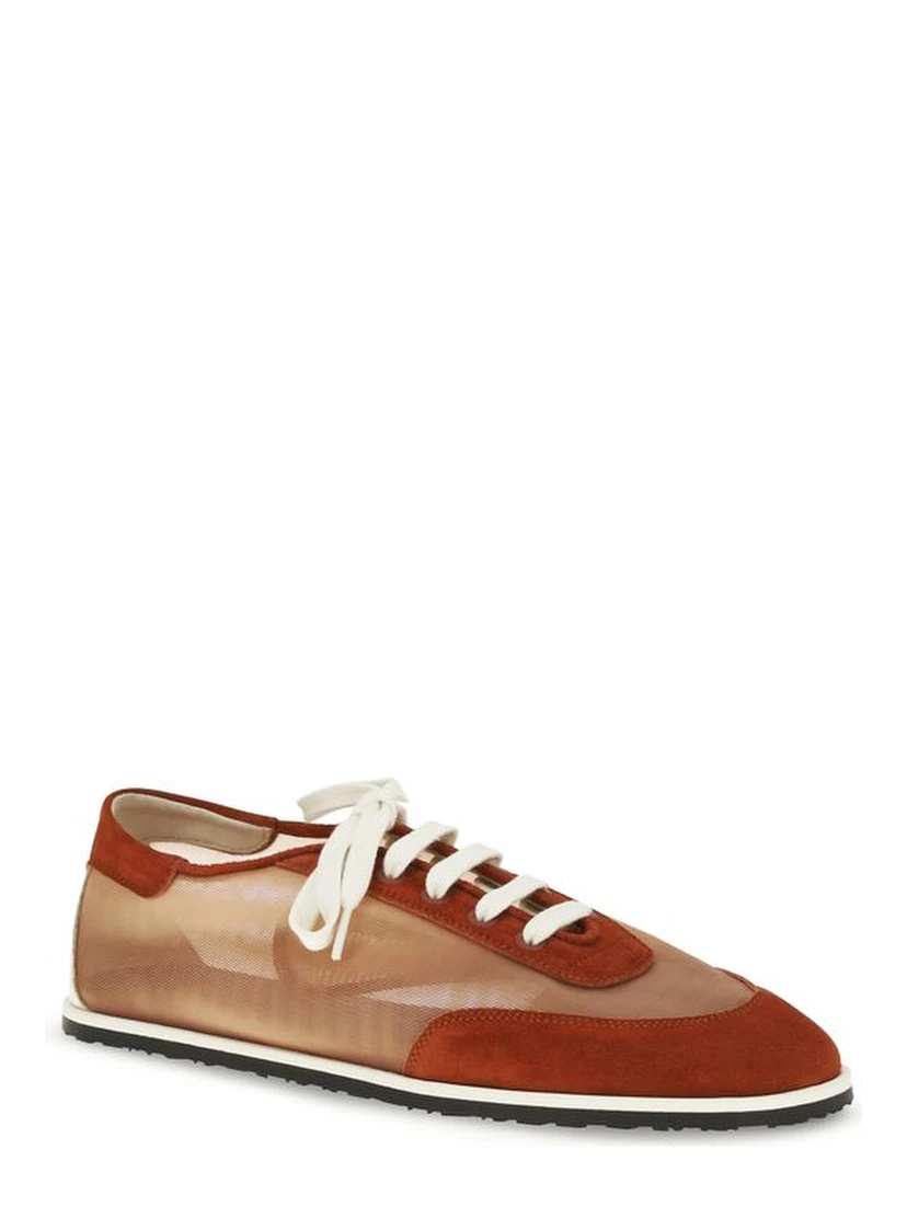 Multicolor Polyester Low Top Sneakers