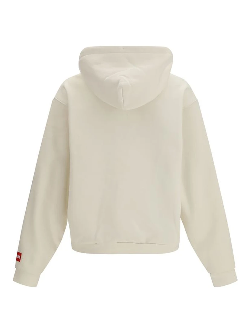 White Cotton Sweatshirt