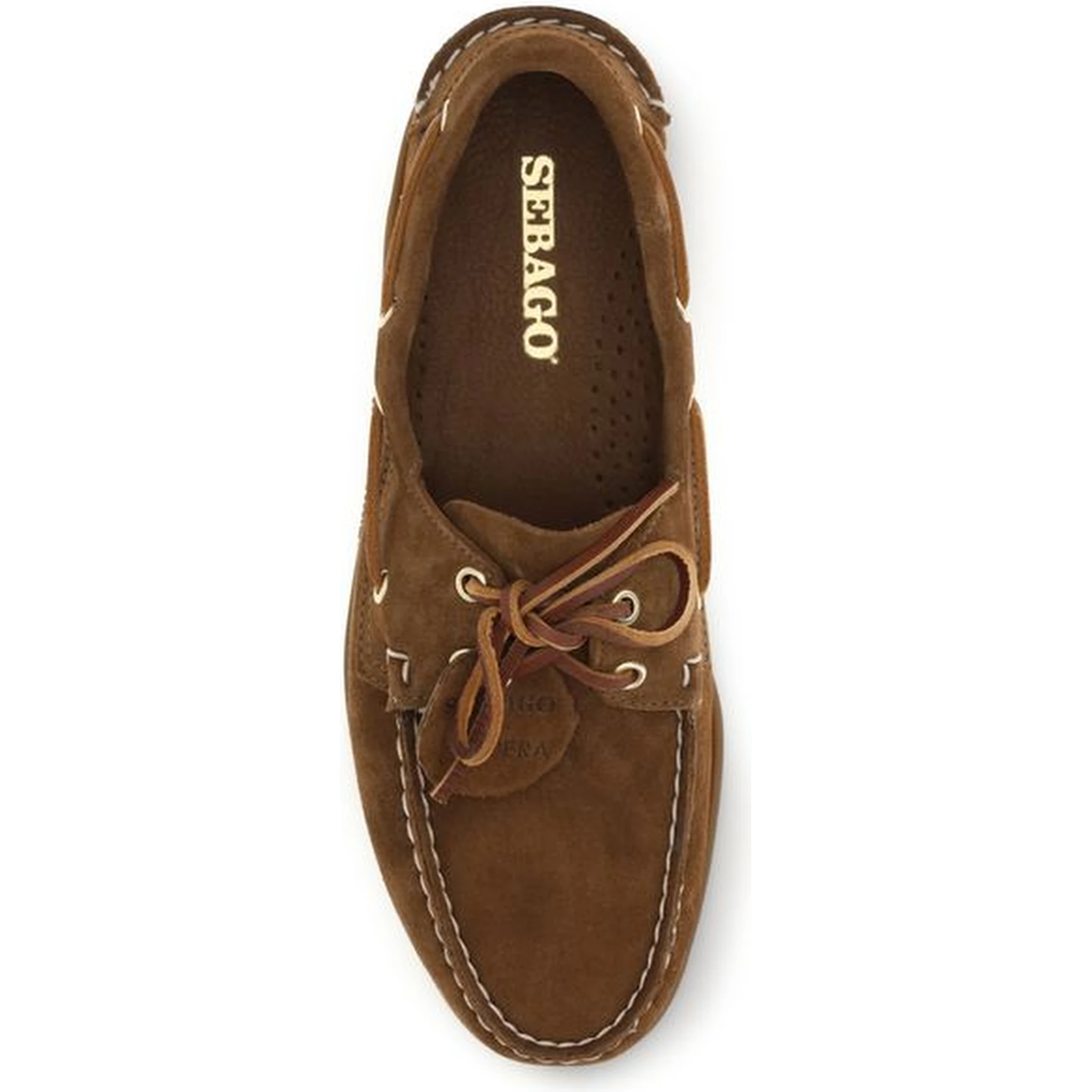 Brown Calf Leather Bos Taurus Slip-On Loafers