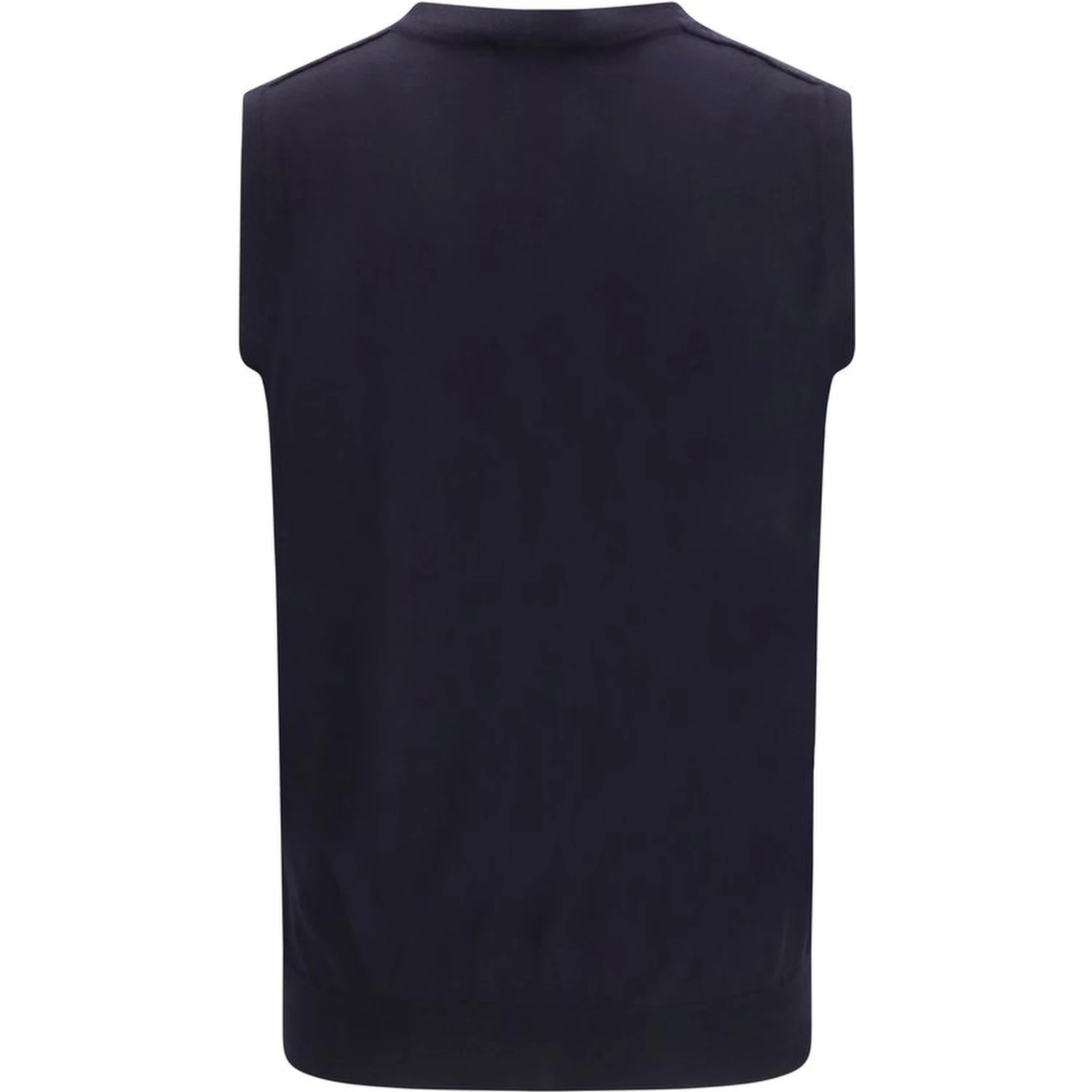 Blue Wool Oves Aries Sleeveles Sweater