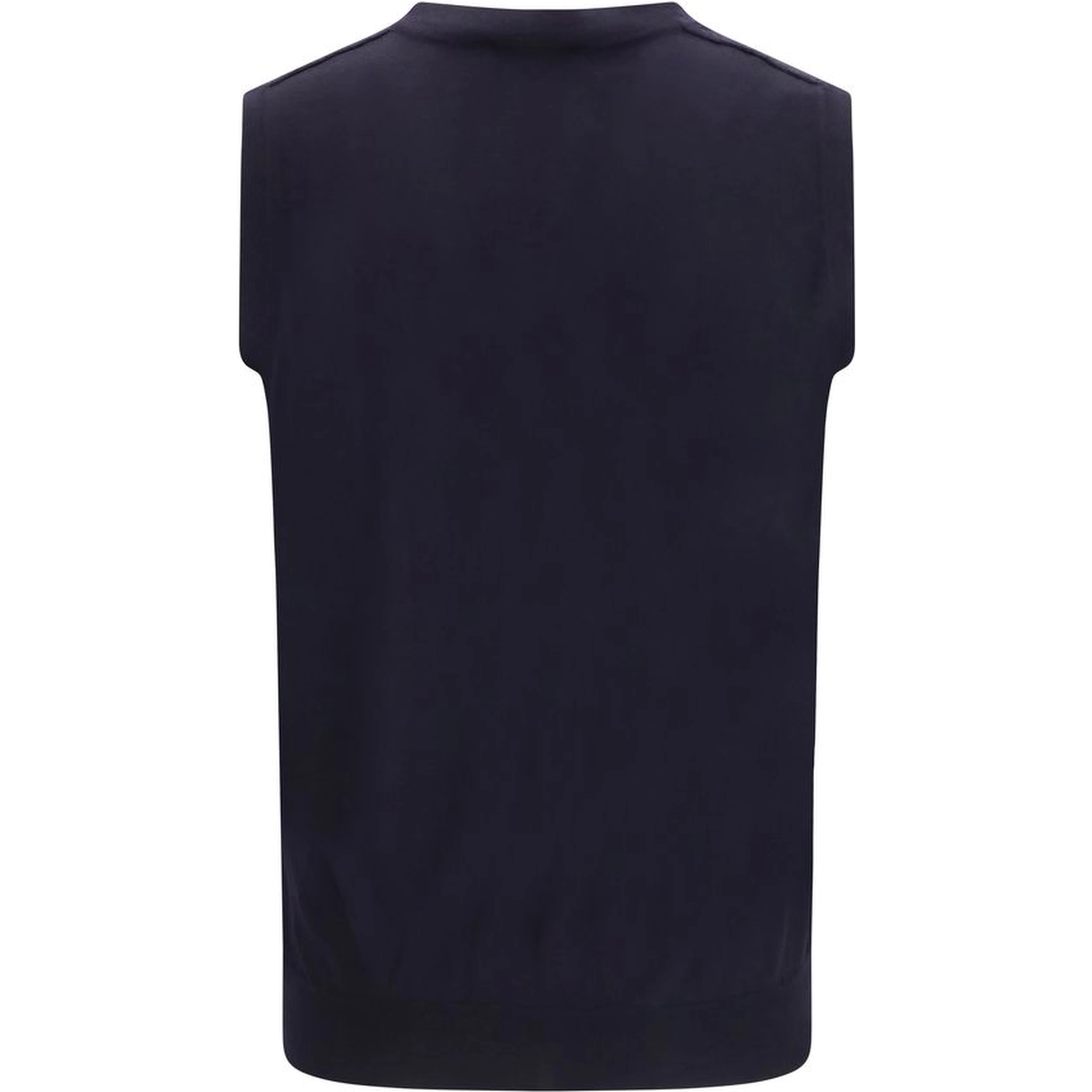 Blue Wool Oves Aries Sleeveles Sweater
