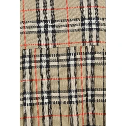 Beige Wool Oves Aries Mini Skirt