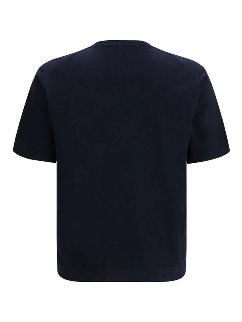 Blue Cotton T-Shirt