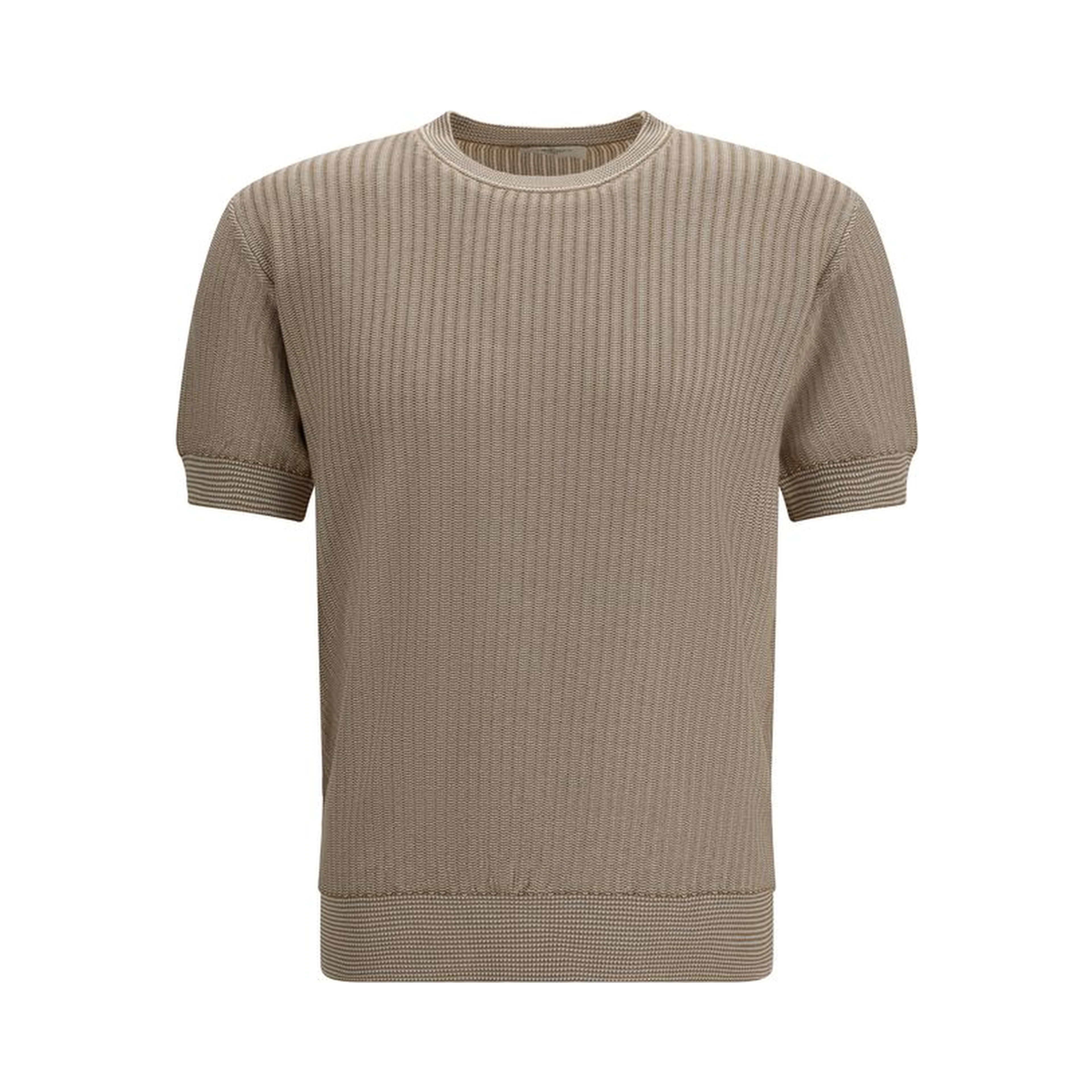 Beige Cotton Sweatshirt