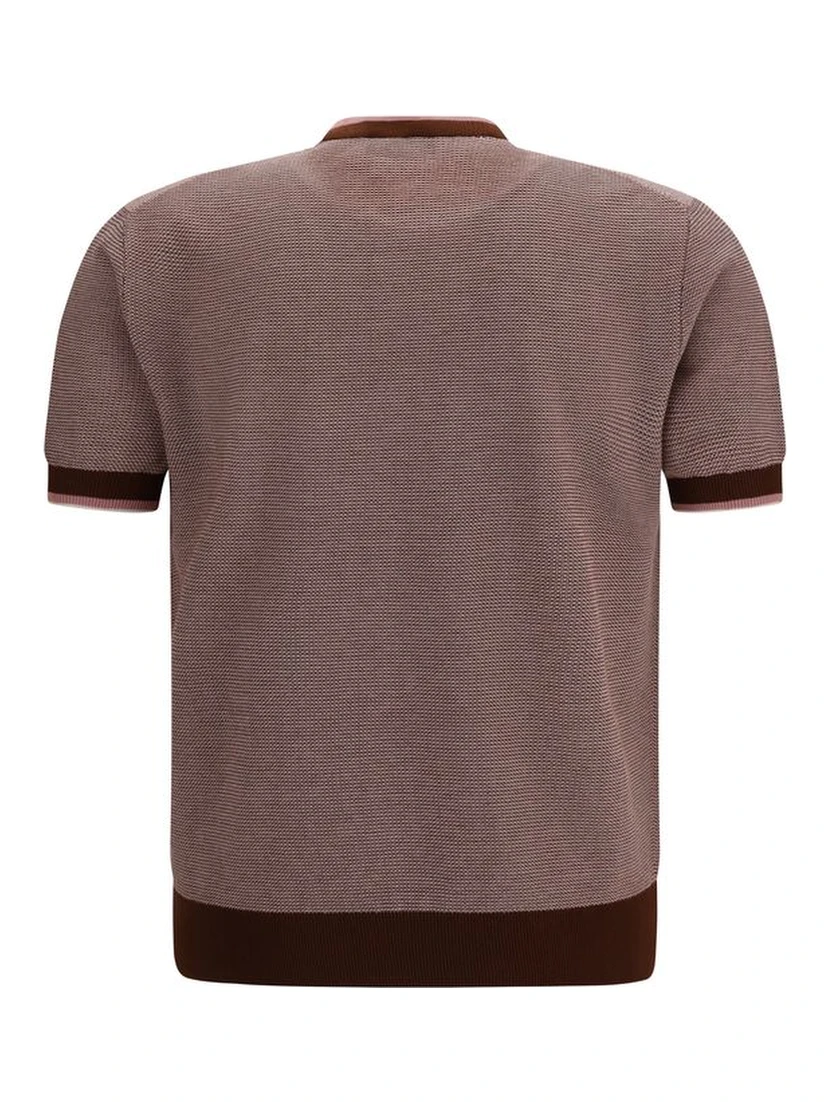Multicolor Cotton Polo Shirt