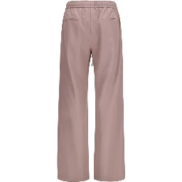 Brown Wool Oves Aries Joggers (Workout Pants)