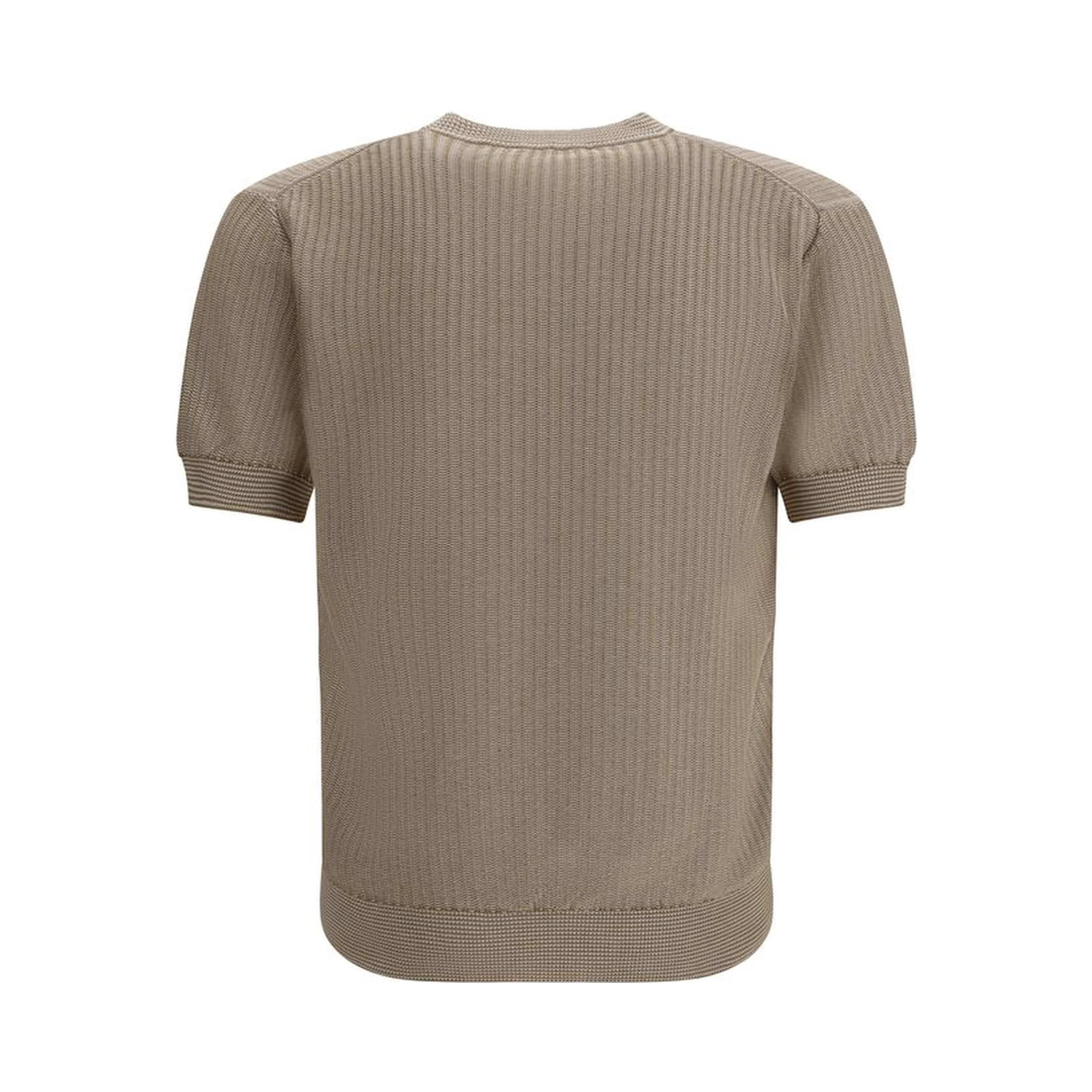Beige Cotton Sweatshirt
