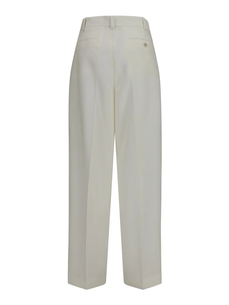 White Wool Oves Aries Casual Pants alternative