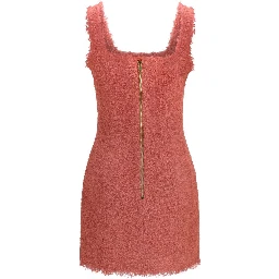 Multicolor Wool Oves Aries Casual Dress