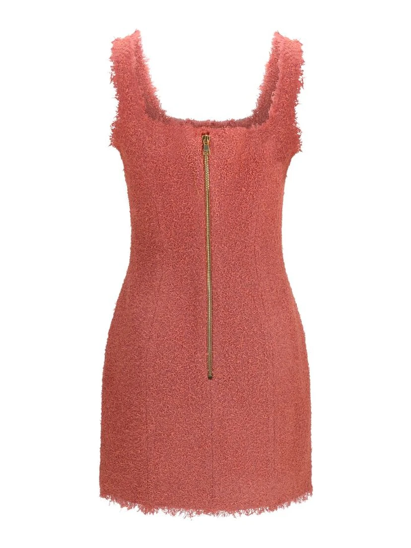 Multicolor Wool Oves Aries Casual Dress