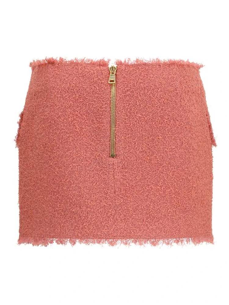 Multicolor Wool Oves Aries Mini Skirt alternative
