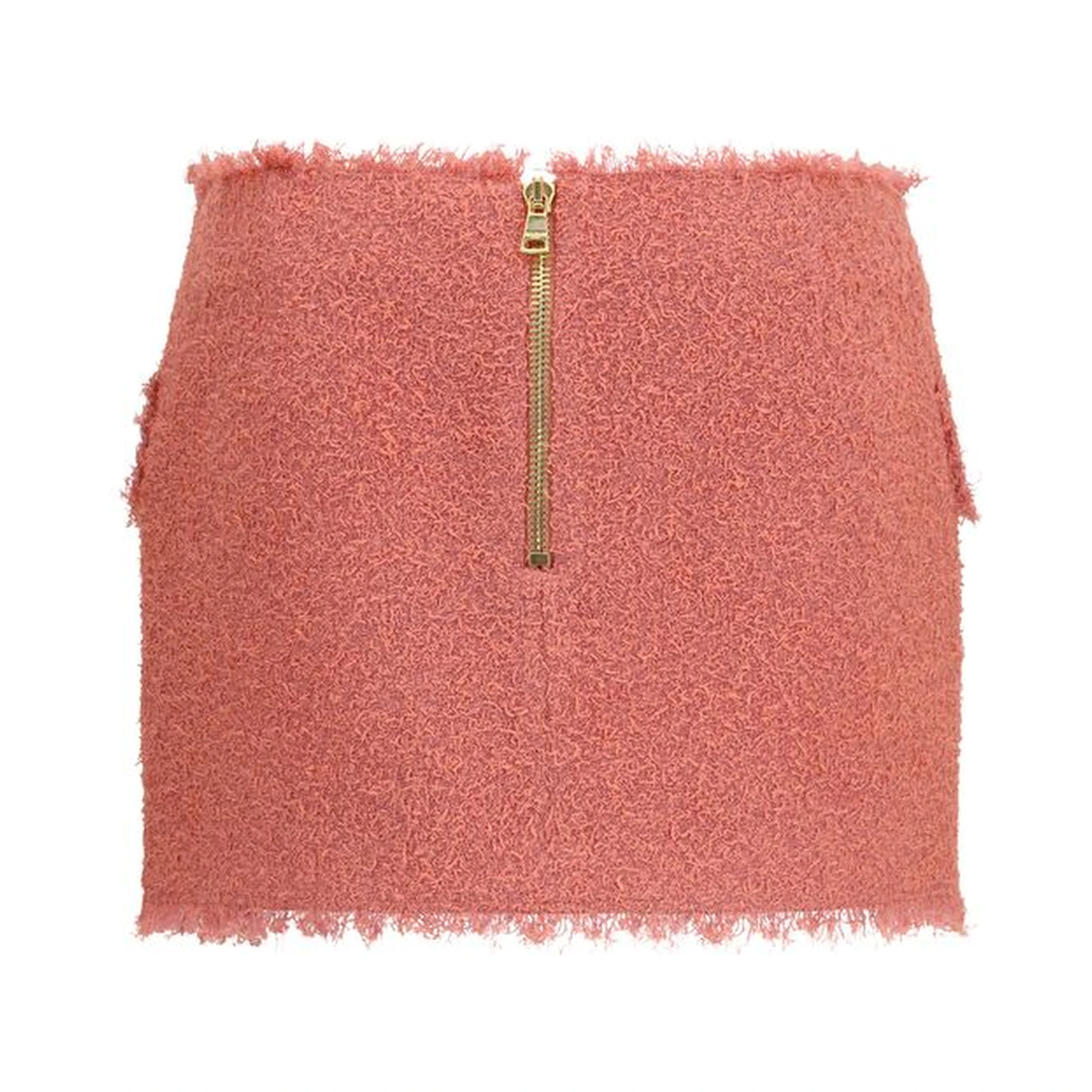 Multicolor Wool Oves Aries Mini Skirt