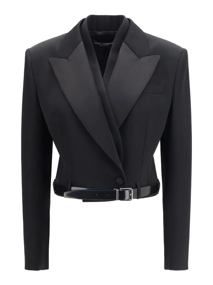 Black Wool Oves Aries Jacket