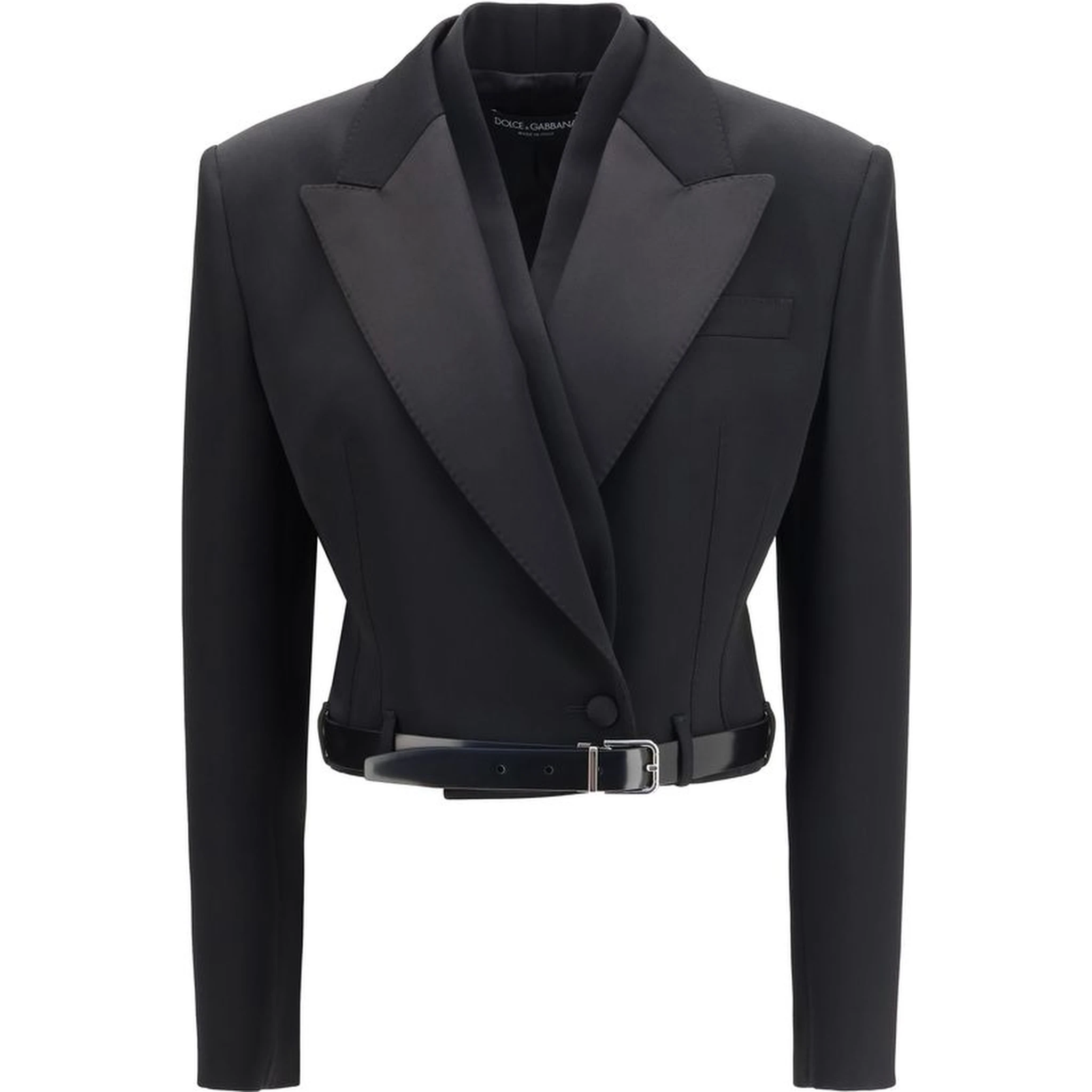 Black Wool Oves Aries Jacket