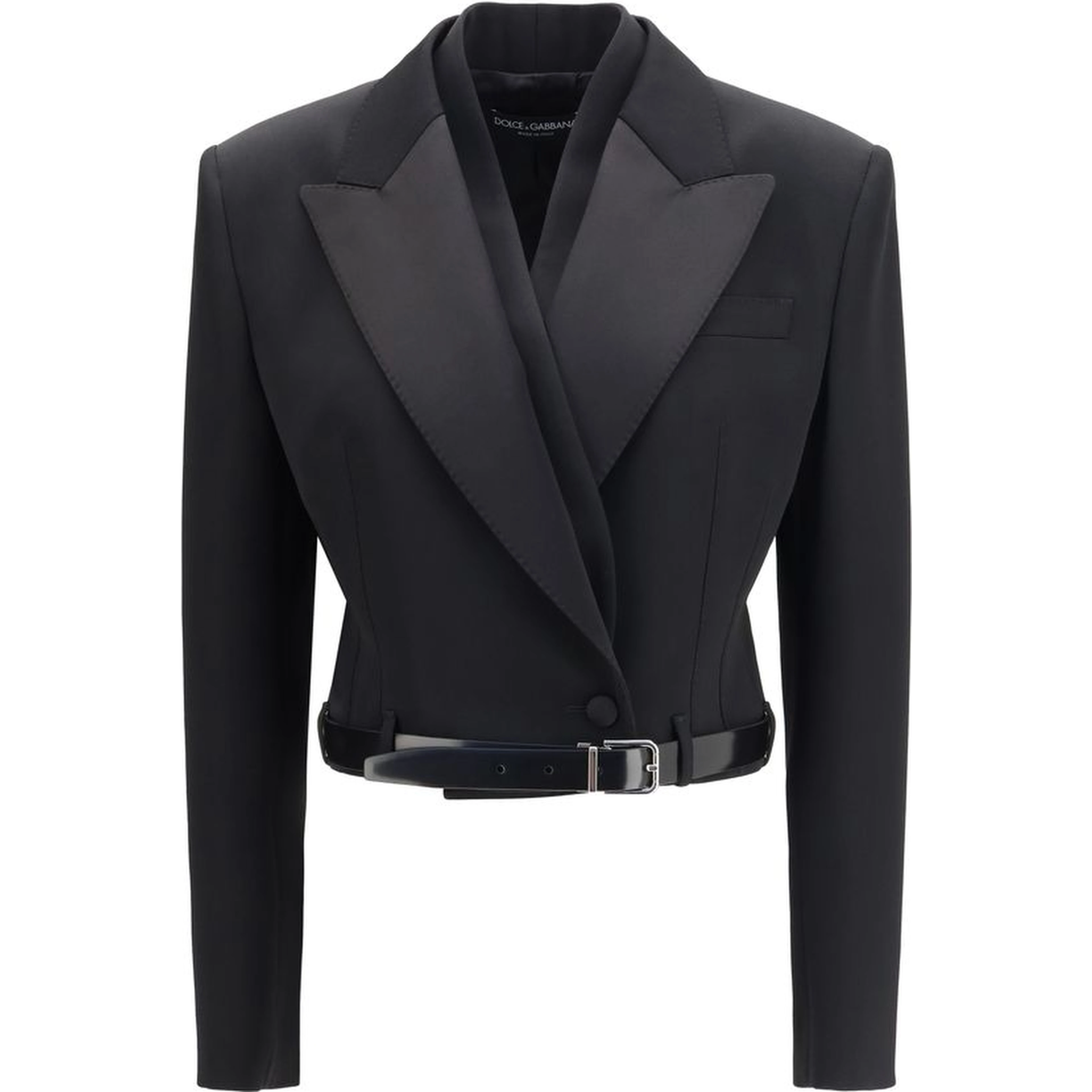 Black Wool Oves Aries Jacket