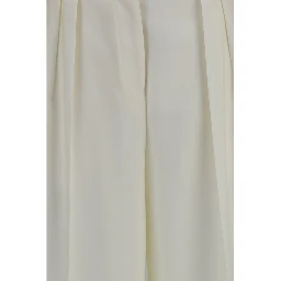White Wool Oves Aries Casual Pants