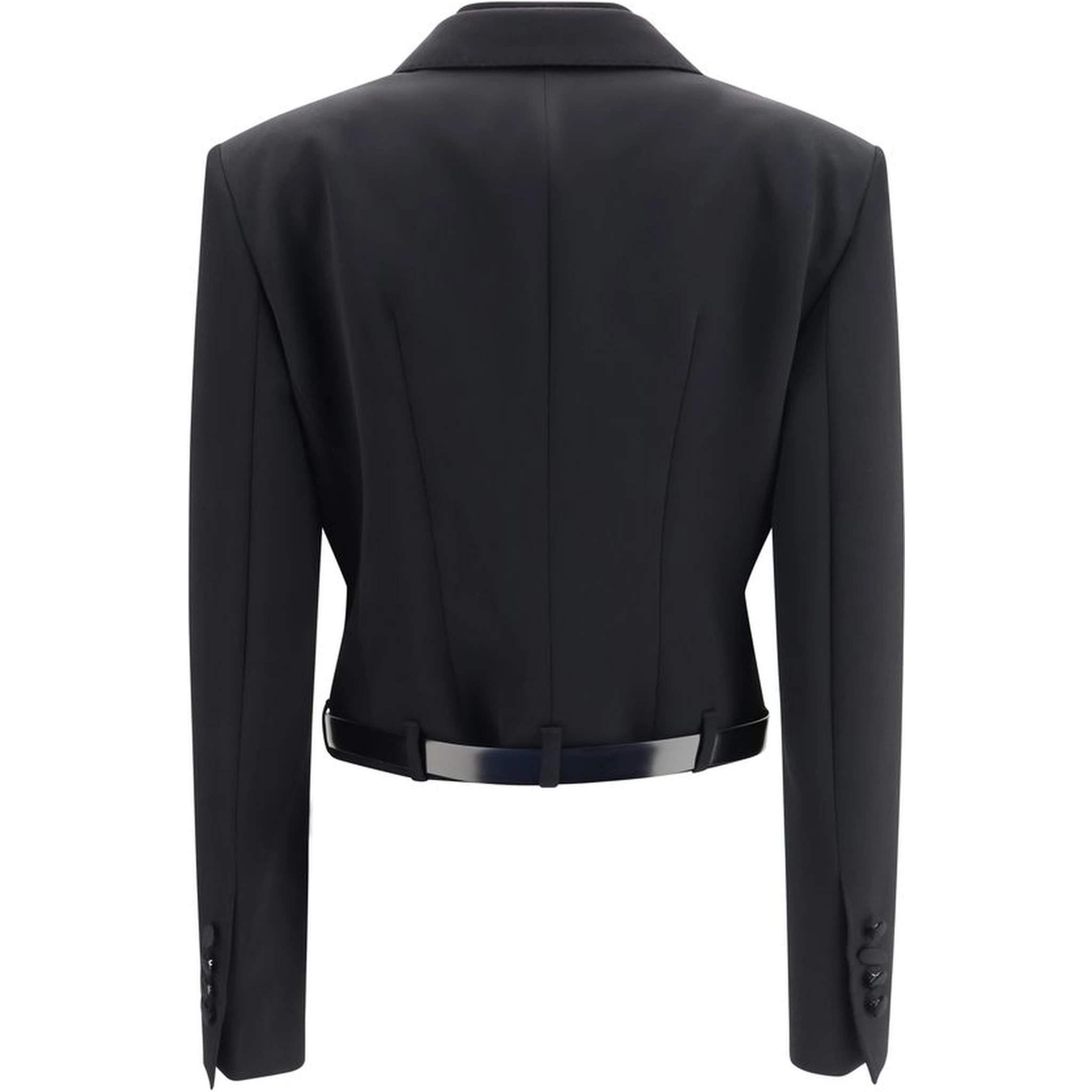 Black Wool Oves Aries Jacket