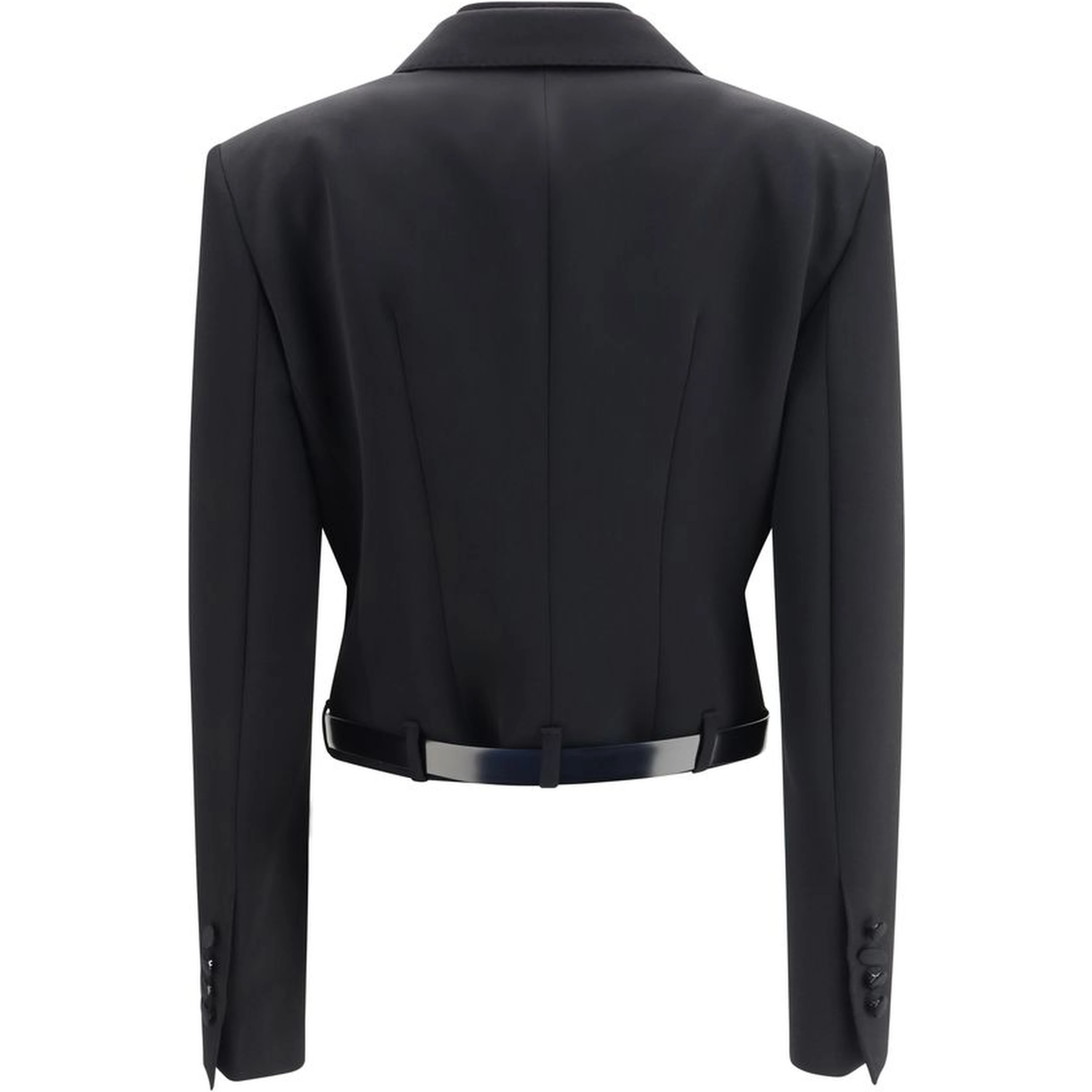 Black Wool Oves Aries Jacket