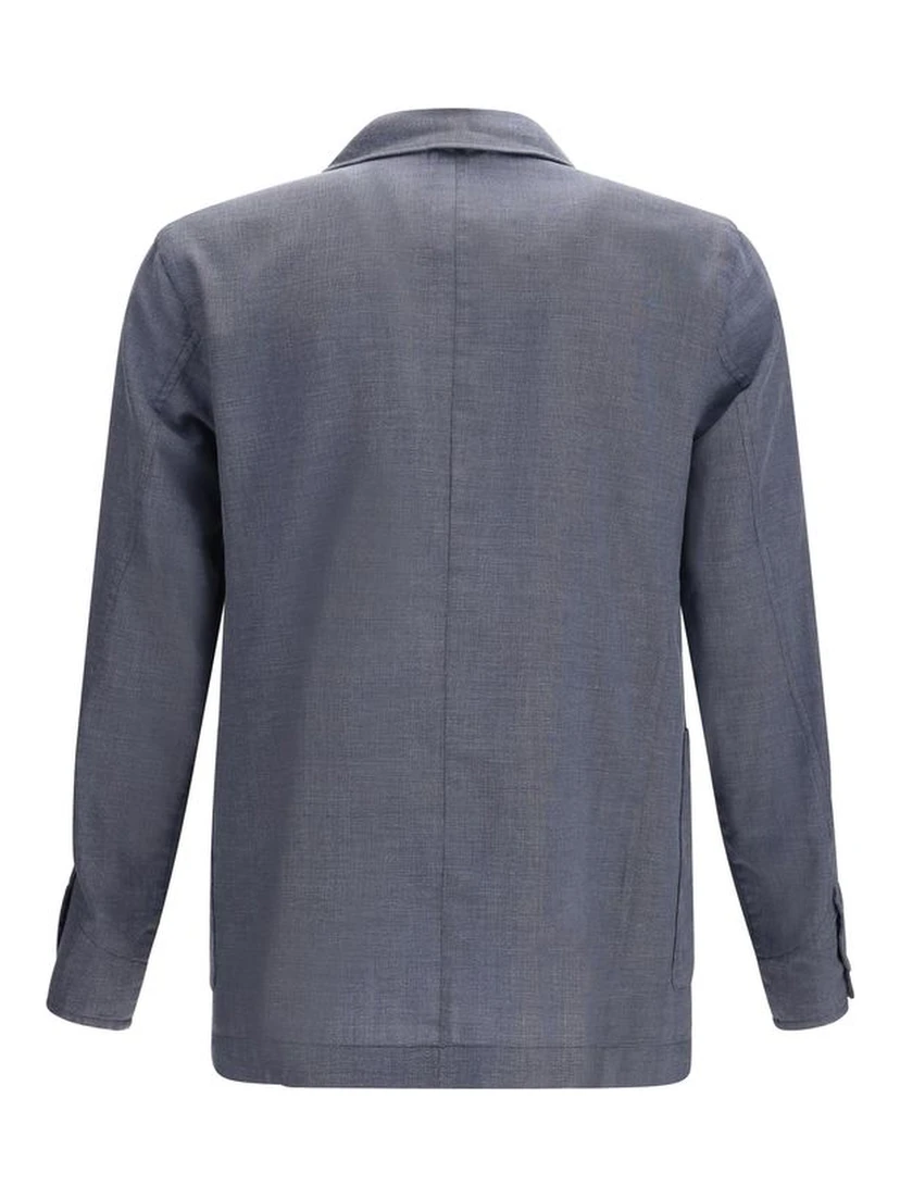 Gray Wool Oves Aries Jacket