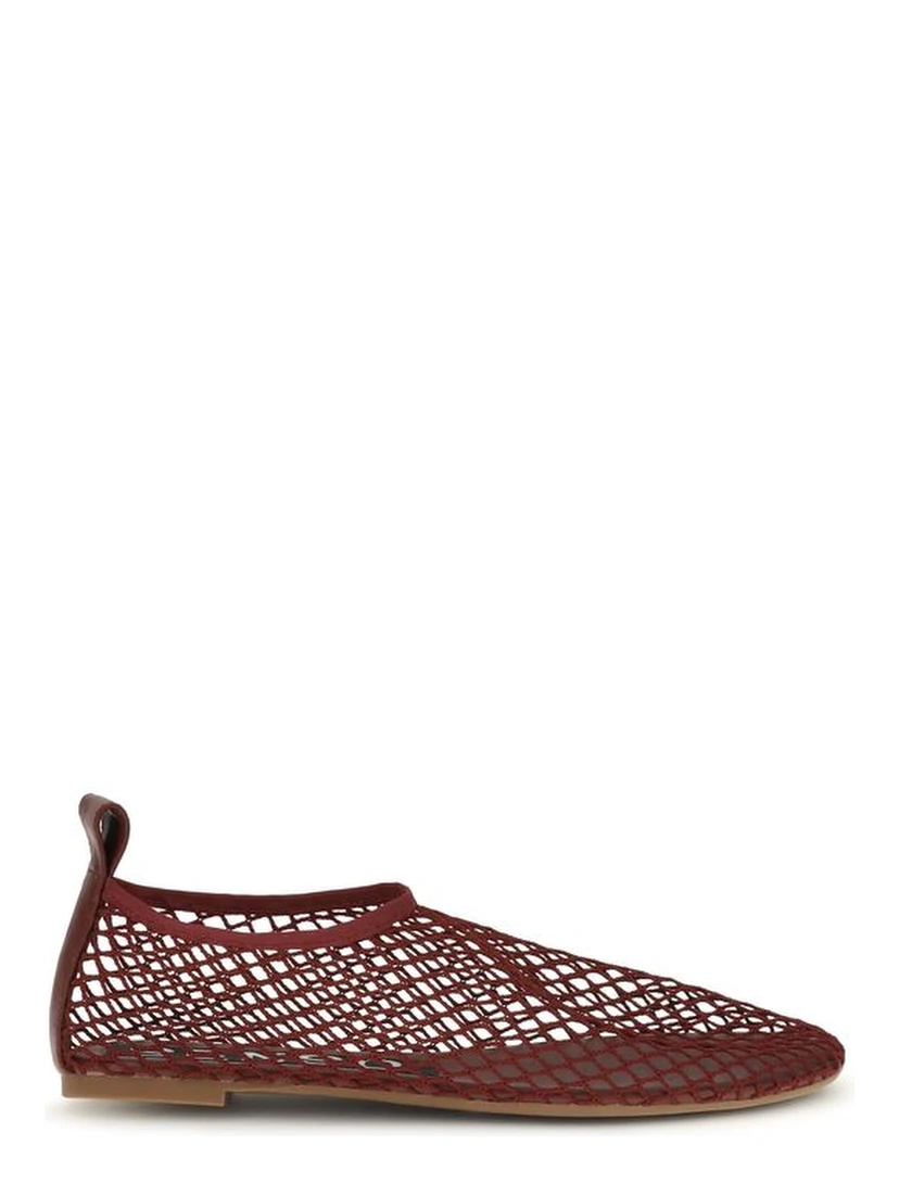 Bordeaux Rubber Ballet Flats