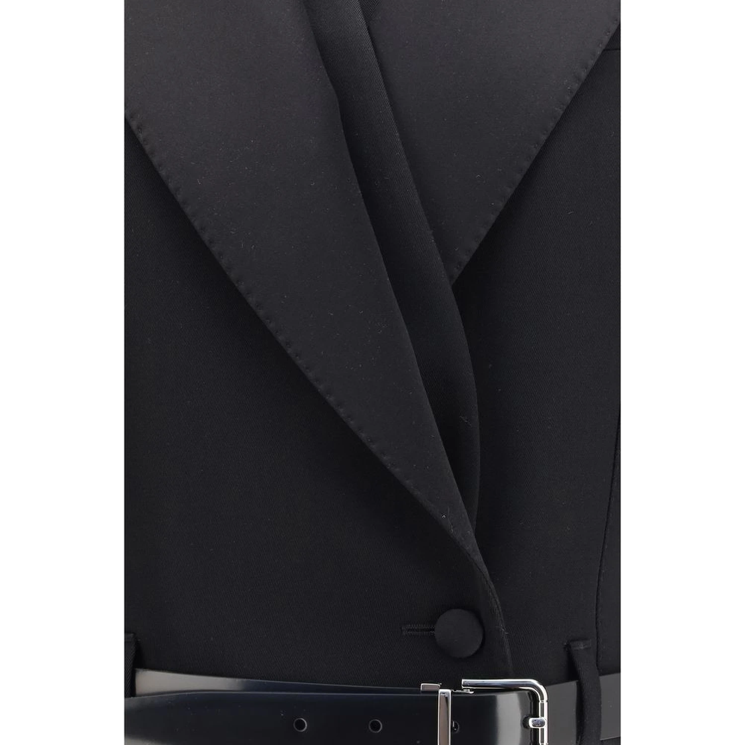 Black Wool Oves Aries Jacket