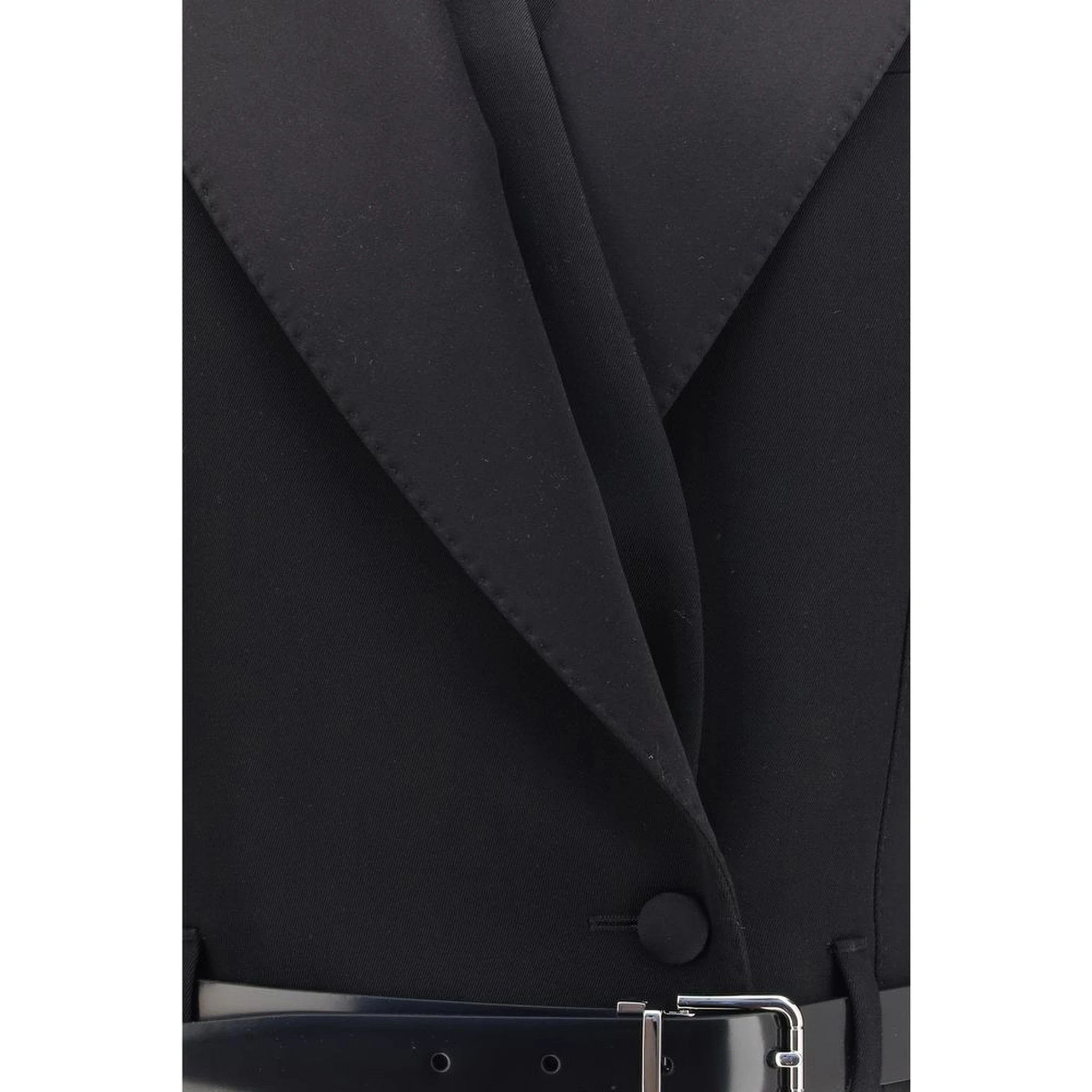 Black Wool Oves Aries Jacket