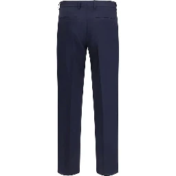 Blue Wool Oves Aries Dress Pants