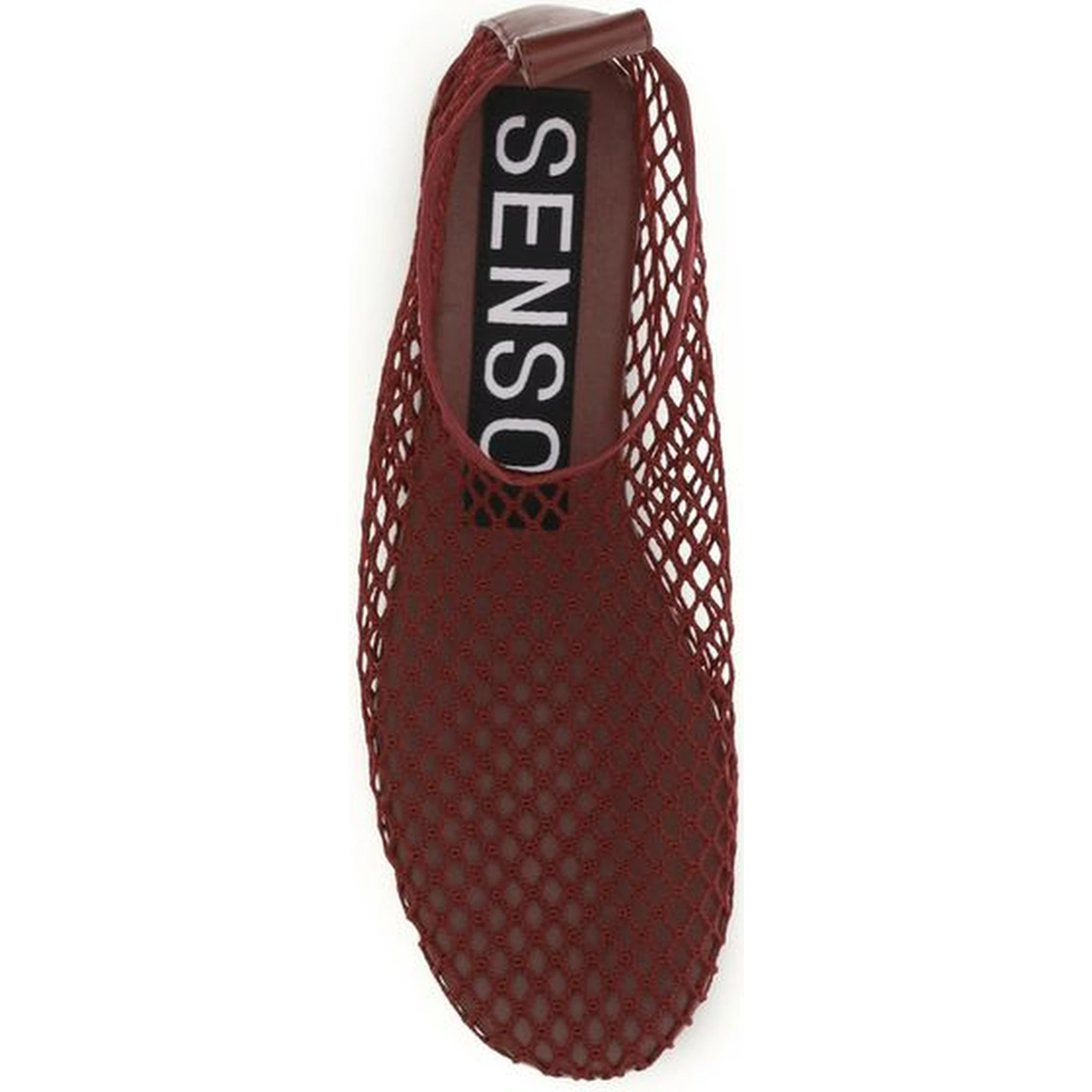 Bordeaux Rubber Ballet Flats