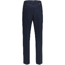 Blue Wool Oves Aries Casual Pants