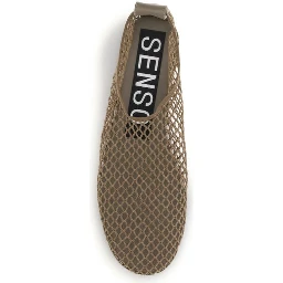 Beige Rubber Ballet Flats