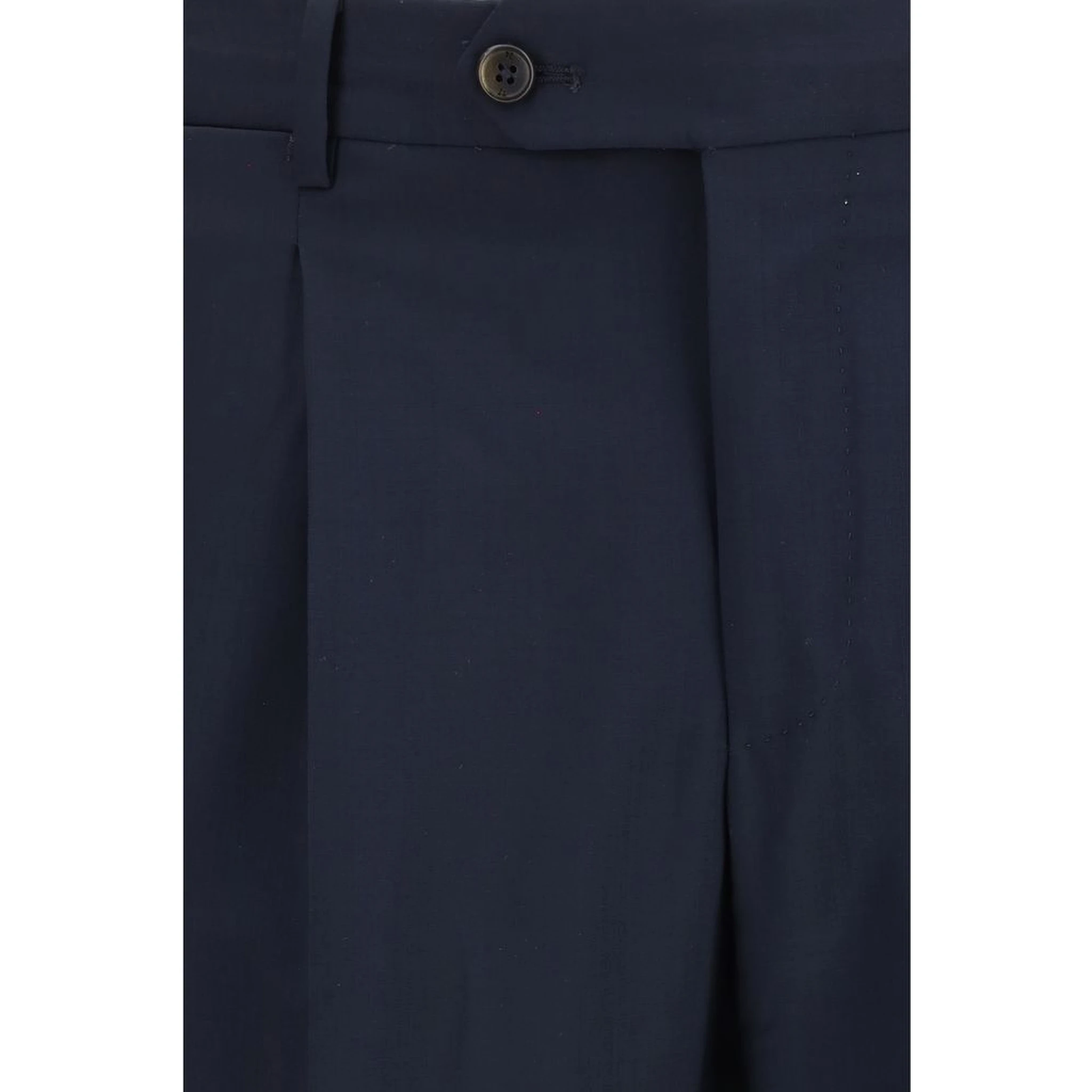 Blue Wool Oves Aries Casual Pants