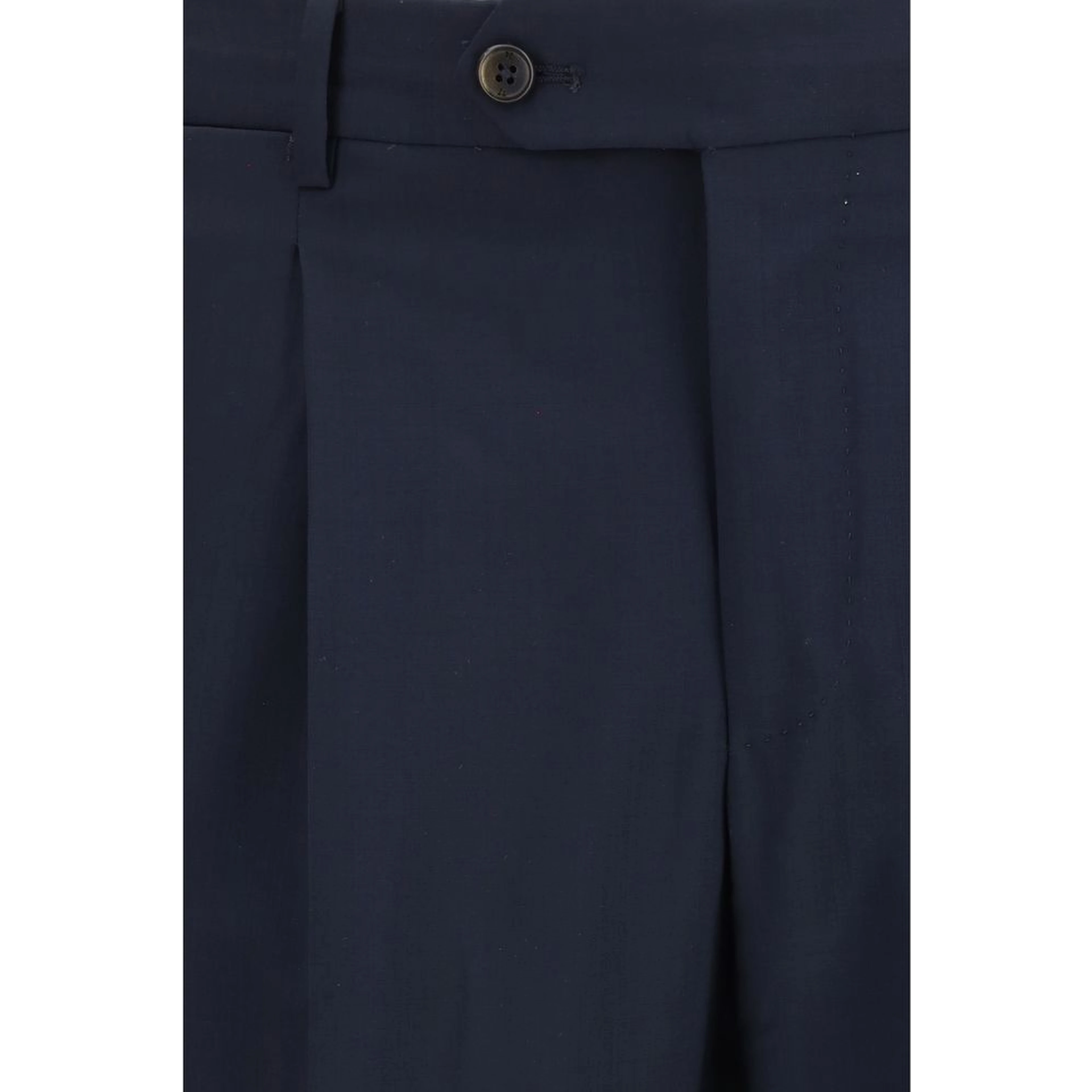 Blue Wool Oves Aries Casual Pants