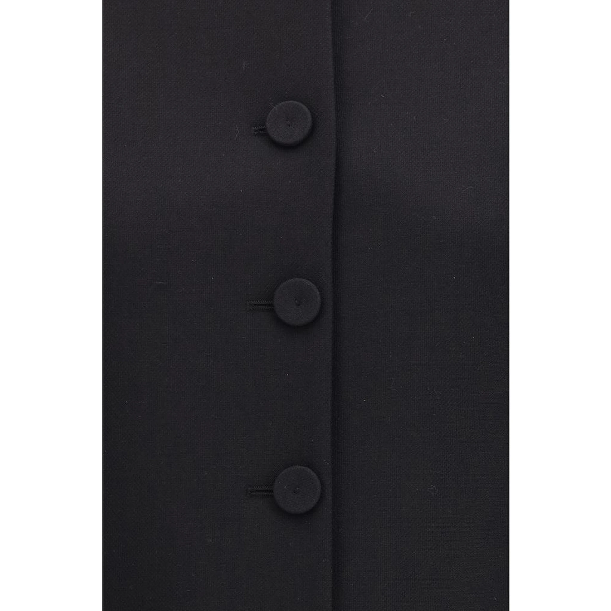 Black Wool Oves Aries Jacket