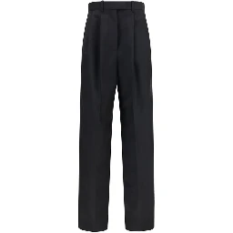 Black Wool Oves Aries Dress Pants