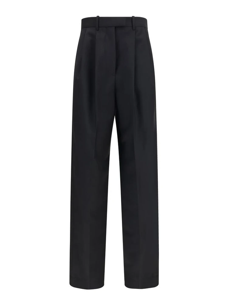 Black Wool Oves Aries Dress Pants