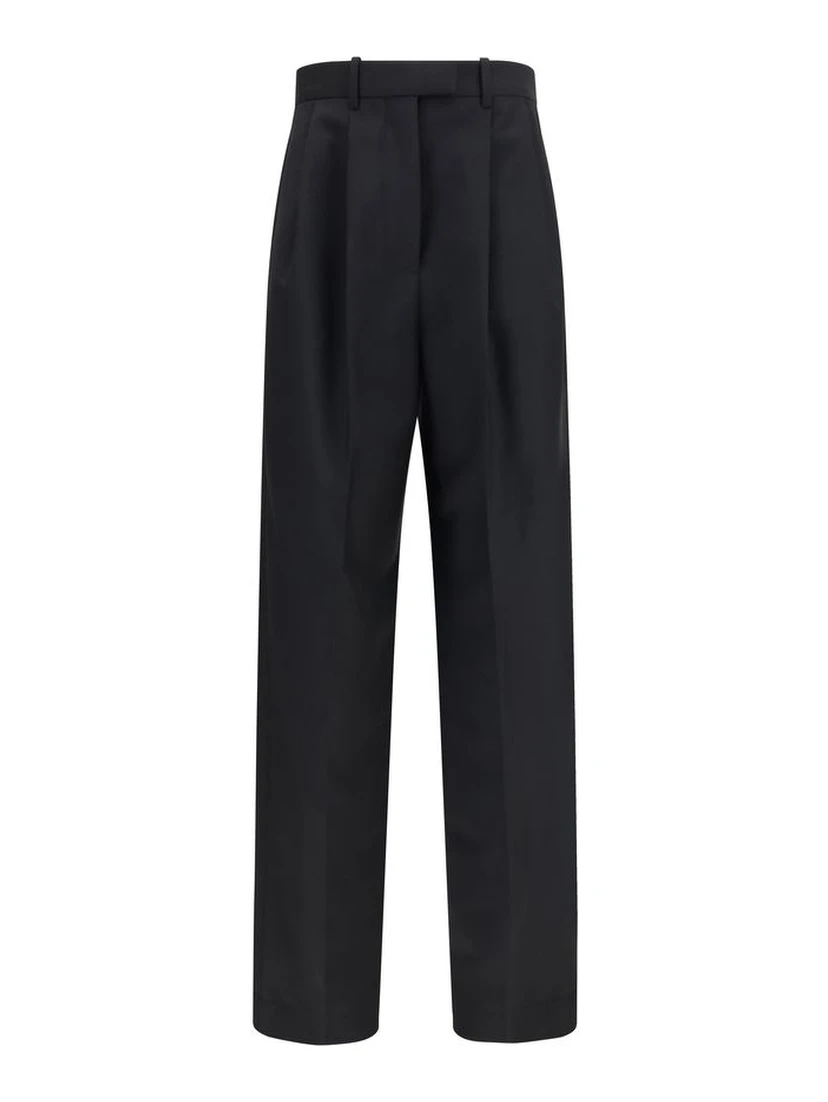 Black Wool Oves Aries Dress Pants