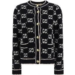 Black Wool Oves Aries Cardigan