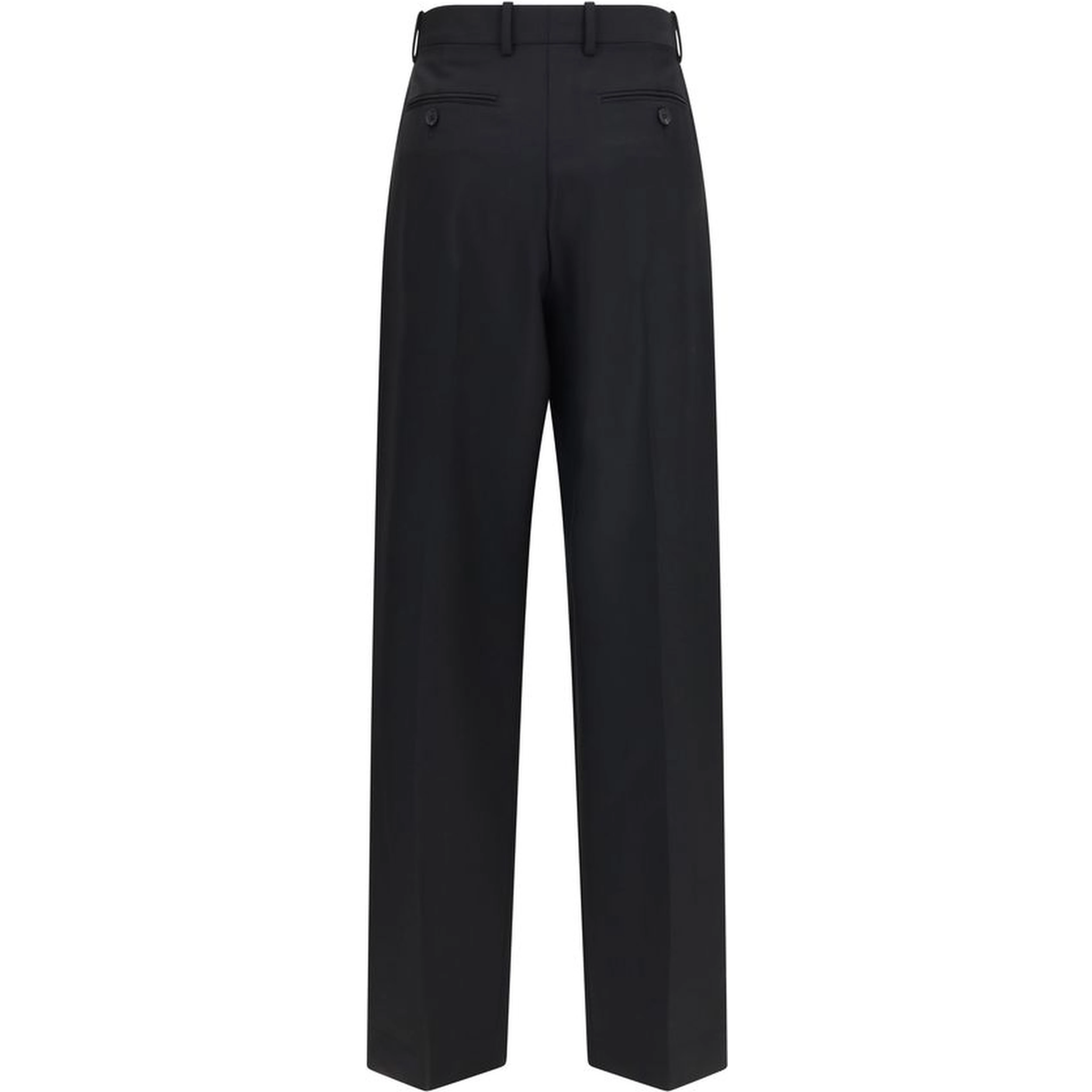 Black Wool Oves Aries Dress Pants