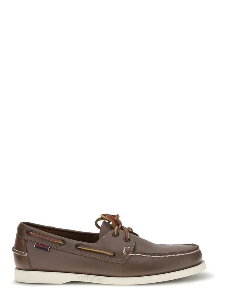 Brown Calf Leather Bos Taurus Loafers